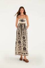 VESTIDO FEMININO  CROPPED FLORAL DELICADO FARM ORIGINAL 366658