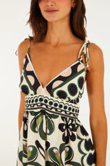 VESTIDO CURTO ALCA FLORARA FARM ORIGINAL 368216