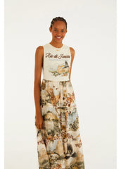 VESTIDO FEMININO LONGO MAPA RIO FARM ORIGINAL 364229