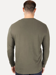 CAMISETA MASCULINA  BASICA MANGA LONGA MILITAR ARAMIS ORIGINAL  CS.02.0161714