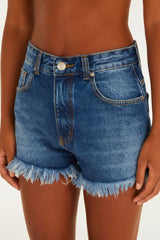 SHORT FEMININO JEANS CURVA FARM ORIGINAL  363316