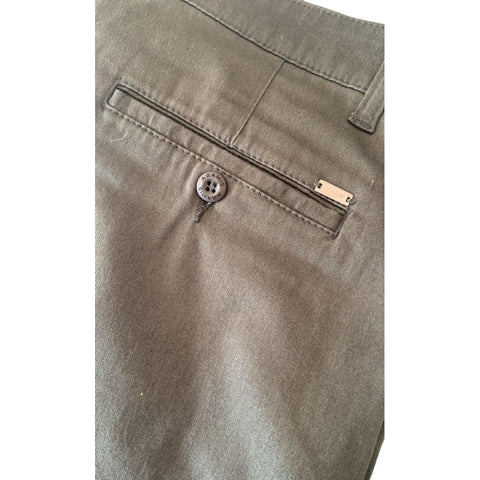 CALCA MASCULINA BOLSO FACA SOCIAL VERDE ESC ARAMIS ORIGINAL 09.014818450