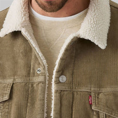 JAQUETA MASCULINA SHERPA TRUCKER VELUDO LEVI'S ORIGINAL A57840022